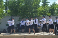 20 июня в городском парке состоялось выступление «Ансамбля песни и пляски пограничного управления ФСБ России по Забайкальскому краю»